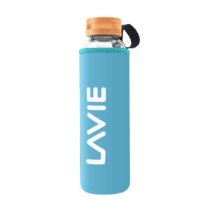 18.6 oz. Glass Water Bottle & Sleeve