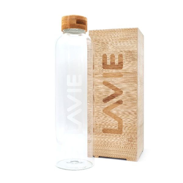 LaVie Premium bamboo purifier and bottle